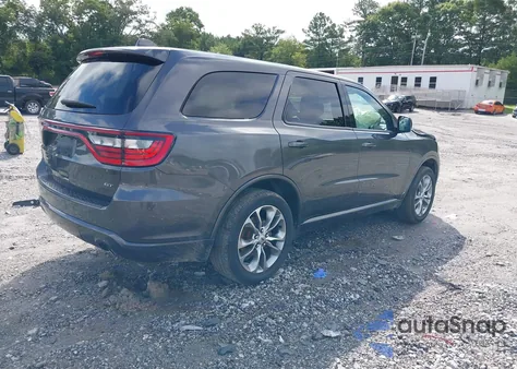 2020 Dodge Durango Gt Plus Awd from USA, damaged, VIN 1C4RDJDG3LC432237